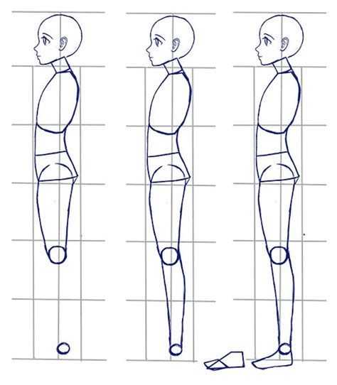 How To Draw Anime Boy Body Side View