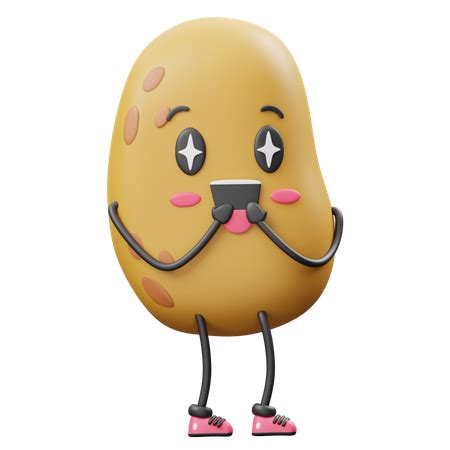 18 3D Potato Emoji Illustrations - Free in PNG, BLEND, GLTF - IconScout