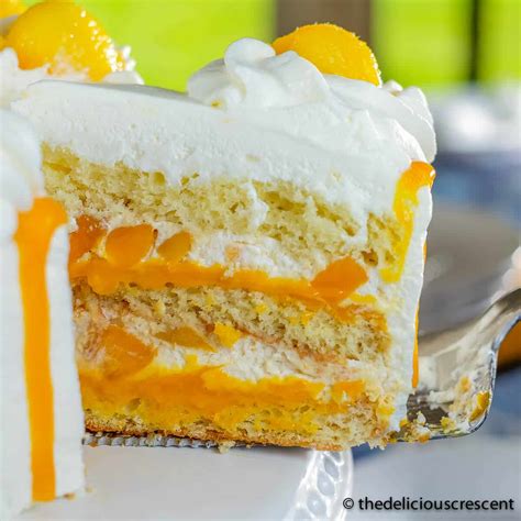 Mango Cake with Whipped Cream Icing | Recipe Cart