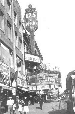 The Apollo Theatre - The Harlem Renaissance