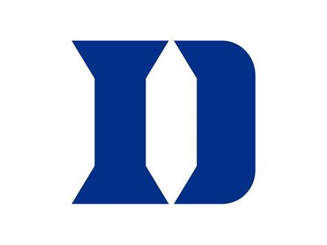 Duke Blue Devils Letter D Logo PNG vector in SVG, PDF, AI, CDR format