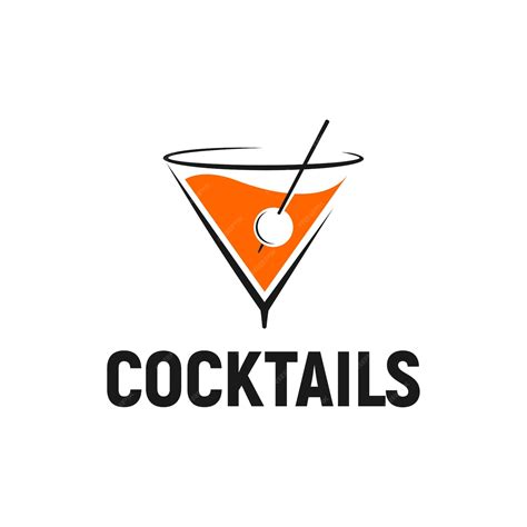 Premium Vector | Cocktails logo inspiration drink glass bar restaurant