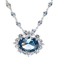 HOPE DIAMOND REPLICA-CZ Necklace - Fashion Jewelry