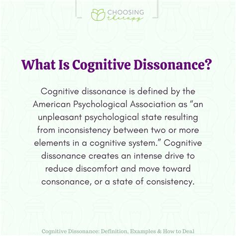 What is Cognitive Dissonance?