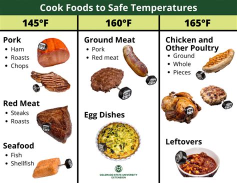 Safe Cooking Temperatures – Food Smart Colorado