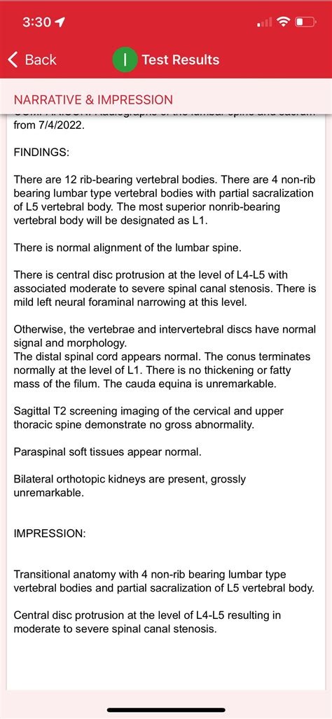 MRI Results : r/Sciatica