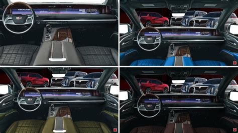 2024 Cadillac Escalade IQ All-Electric SUV Interior Reveal Isn't Real ...