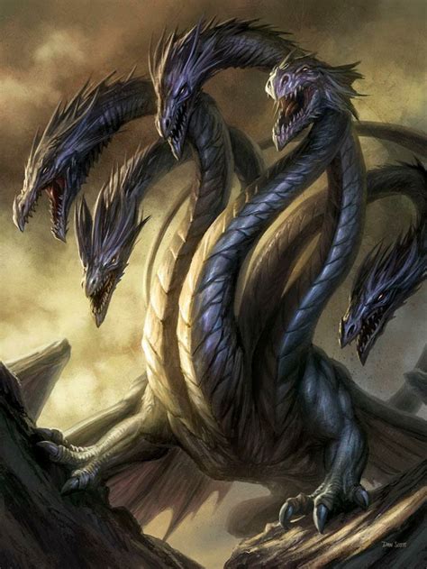 Image result for mythology | Tiamat dragon, Dragões, Monstros lendários