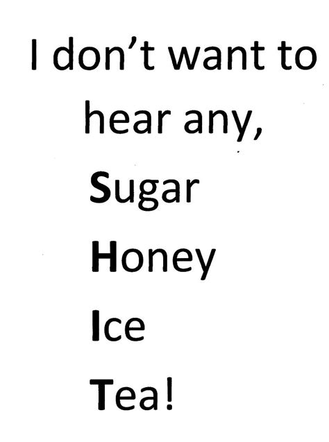 "Sugar Honey Ice Tea" by KATOZ | Redbubble