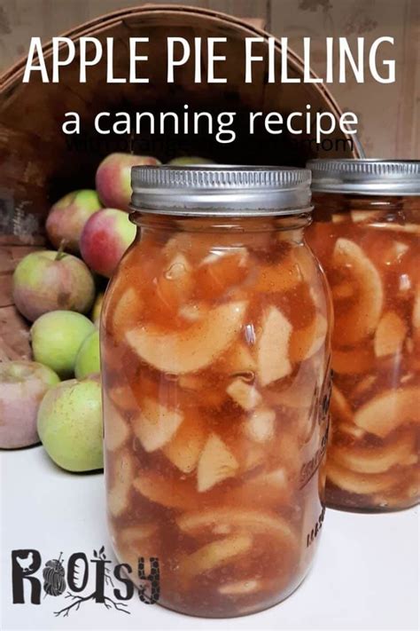 Canning Apple Pie Filling | Rootsy Network