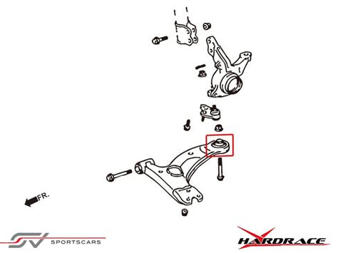 Hard race Front Lower Arm Bushings (New) – Rideround