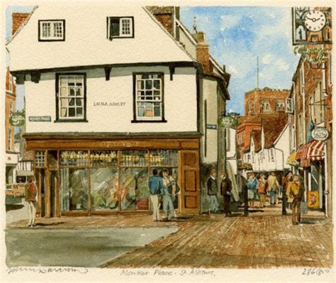 St Albans - Market Place - Portraits of Britain