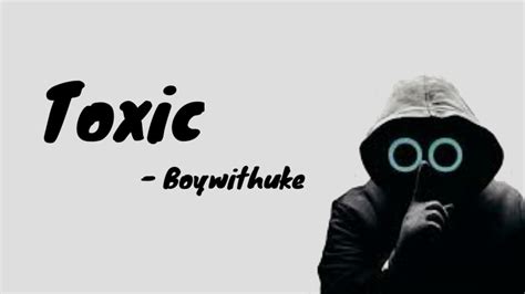 Toxic - boywithuke (lyrics) Chords - Chordify