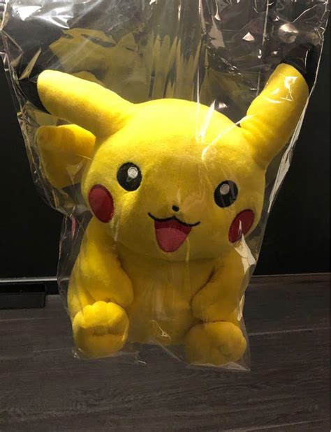 38cm Pikachu plush from Taiwan, Hobbies & Toys, Toys & Games on Carousell