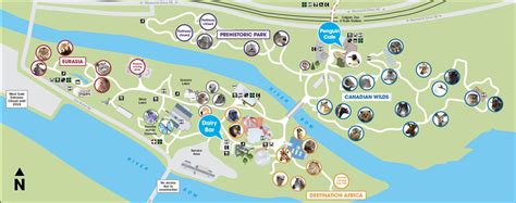 Calgary Zoo Park Map