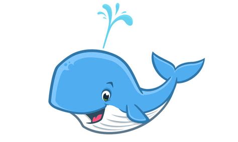 Blue Whale Cartoon