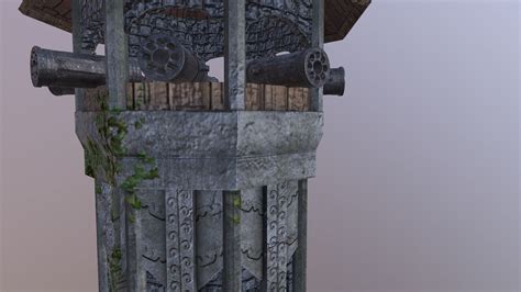 Archer Tower Level 20 3D model | CGTrader