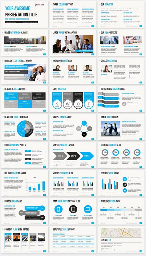 The astounding Ultimate Professional Business Powerpoint Template – 16 ...