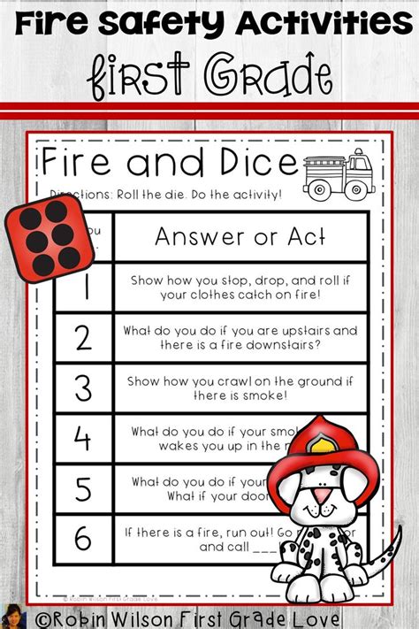 Fire Safety Activities | Fire safety activities, Fire safety week, Fire ...