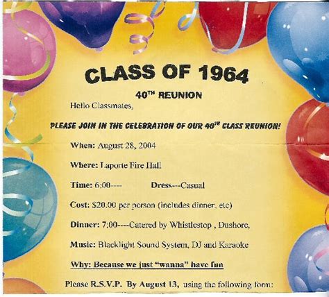 class reunion ideas | reunioninvite Class Reunion Invitations, Disney ...