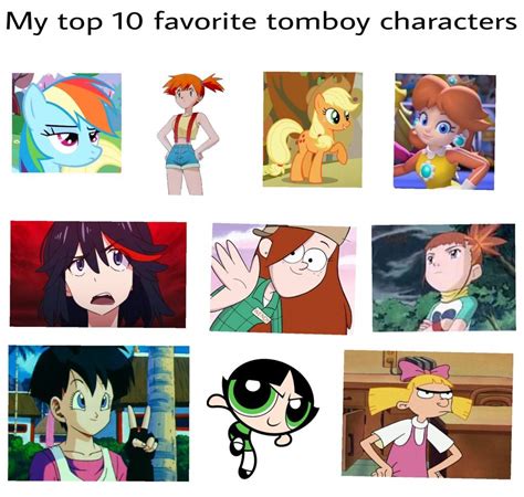 My top 10 favorite tomboy characters | Cartoon Amino