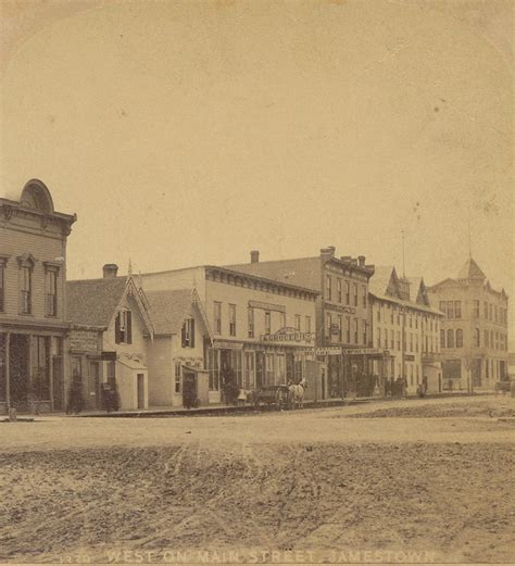 NORTH DAKOTA SV - Jamestown Main Street - FJ Haynes 1880s | Most ...