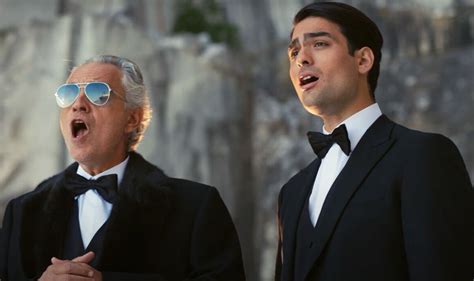 Andrea Bocelli duets Holy Night with son Matteo Bocelli in new ...