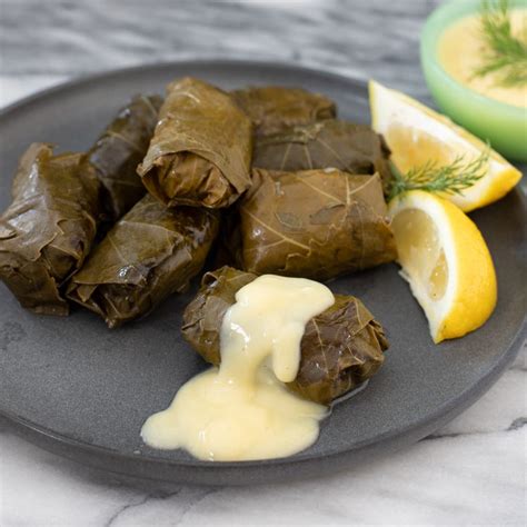 Stuffed Grape Leaves With Meat and Rice Recipe