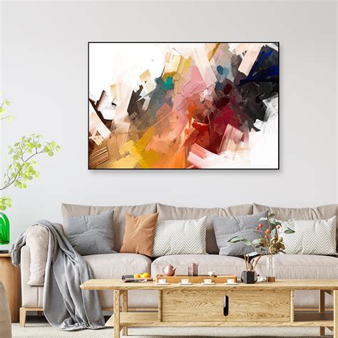 Abstract Wall Art For Living Room | Baci Living Room