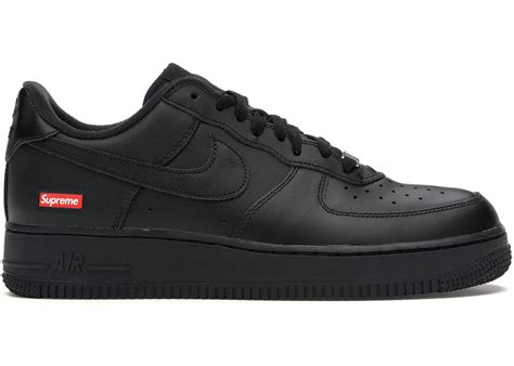 Nike Air Force 1 Low Supreme Black - CU9225-001