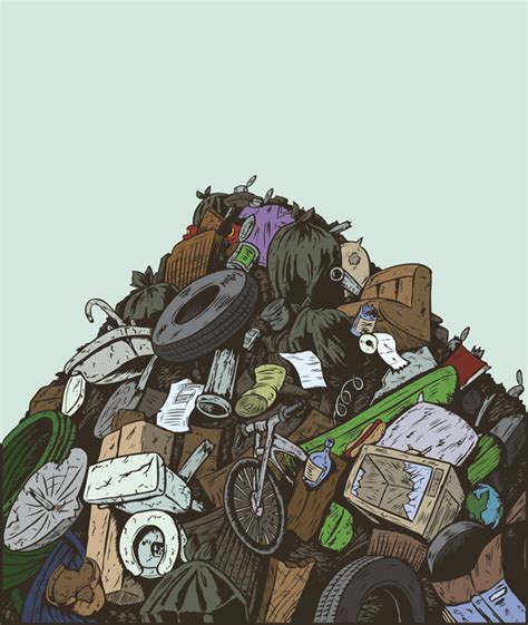 pile of trash illustration - Clip Art Library