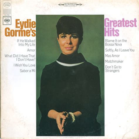 Eydie Gorme - Eydie Gorme's Greatest Hits - Reviews - Album of The Year