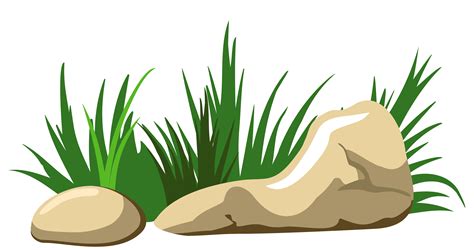 Stone with plant clipart 20 free Cliparts | Download images on ...