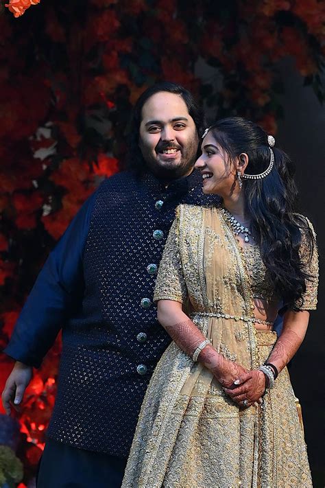 In pics: Anant ambani, Radhika merchant's engagement ceremony | Mint Primer