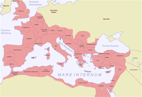 Roman Empire World Map