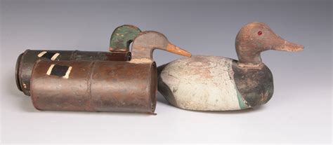 #226: THREE ANTIQUE DUCK DECOYS