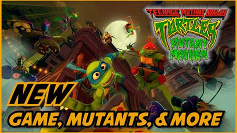 NEW TMNT: Mutant Mayhem Video Game! (Everything We Know So Far... New ...