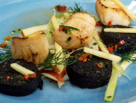 Gary Maclean's Wee Black Pudding and Scallops | Simon Howie Recipes