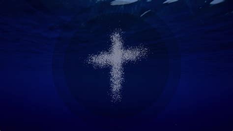 Baptism Celebration Big Cross | Motion Video Background