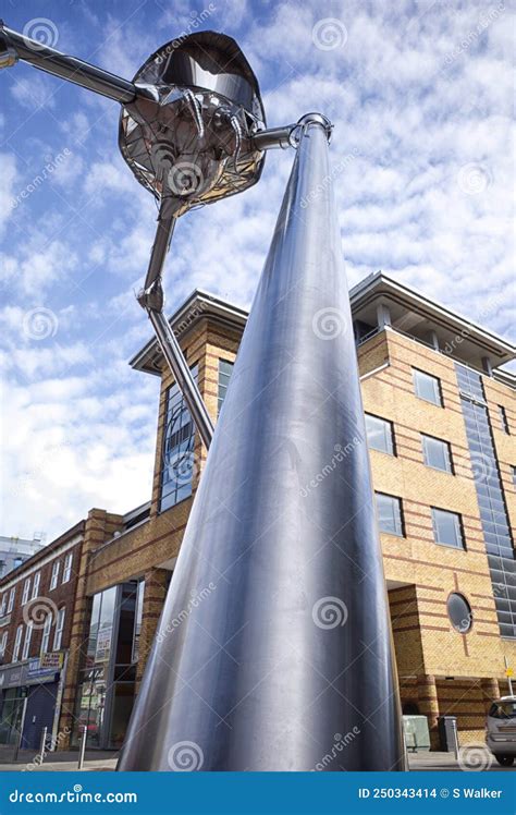 View Along One Leg of a Martian Fighting Machine Tripod Woking, Surrey ...