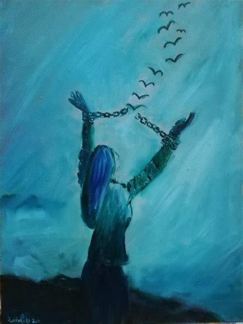 Freedom Painting by zohaib ahmed | Saatchi Art