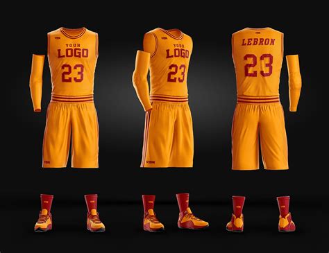 Basketball Uniform Jersey Mockup Freebie - DesignHooks