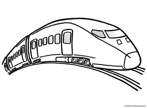 Train Outline Drawing | Free download on ClipArtMag