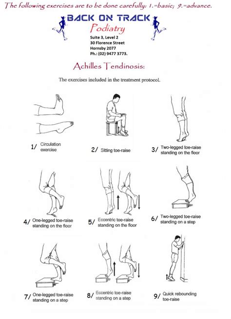 Achilles tendon exercises | Physical therapy exercises, Achilles ...