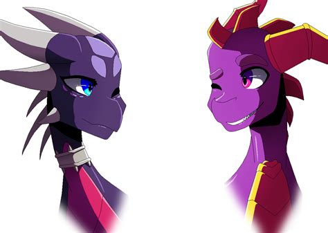 Spyro and Cynder by blacklessangel on DeviantArt