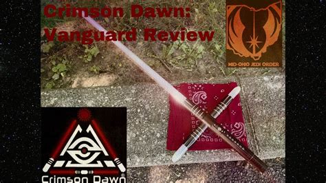 Crimson Dawn Lightsaber Review: Vanguard!! - YouTube