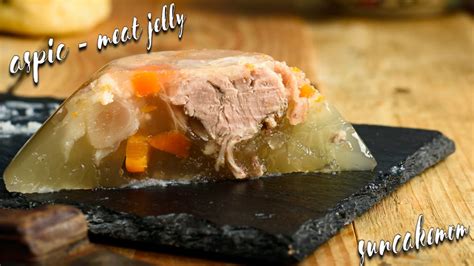 Aspic Recipe - Meat Jelly | FitttZee