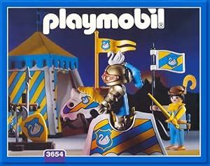 Amazon.com: Playmobil 3654 Knights Tournament Tent: Toys & Games