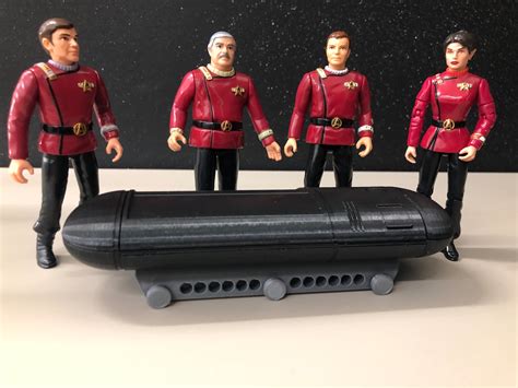 Star Trek II Photon Torpedo Spock Coffin With Hatch Opens Fits - Etsy