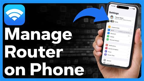 How To Manage Router On Phone - YouTube